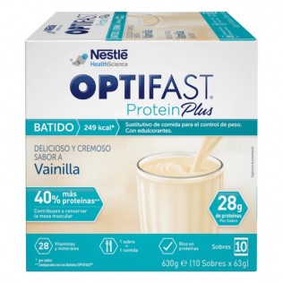 OPTIFAST PROTEIN PLUS 10 SOBRES 63 G SABOR VAINILLA