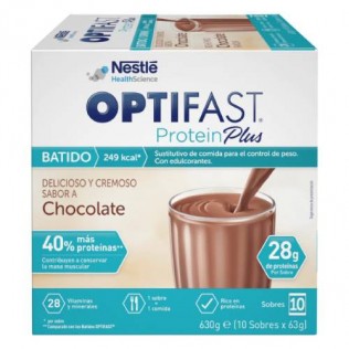 OPTIFAST PROTEIN PLUS 10 SOBRES 63 G SABOR CHOCOLATE