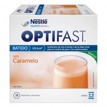 OPTIFAST BATIDO 12 SOBRES 55 G SABOR CARAMELO