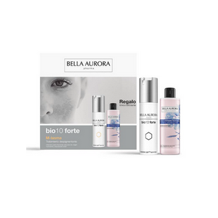 BELLA AURORA PACK BIO10 FORTE M-LASMA 30ML + TONICO ILUMINADOR EXFOLIANTE 200ML8413400012399