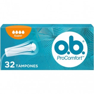 TAMPONES OB PROCOMFORT O.B. 32 TAMPONES SUPER