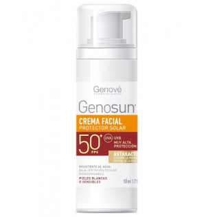 GENOSUN CREMA FACIAL PROTECTOR SOLAR FPS 50+ 1 TUBO 50 ML