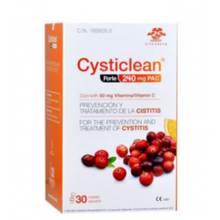 CYSTICLEAN FORTE 240 MG 30 SOBRES 2 G