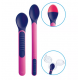 CUCHARA CON PUNTAS SENSIBLES AL CALOR MAM HEAT SENSITIVE SPOON & COVER 2 UNIDADES COLOR ROSA