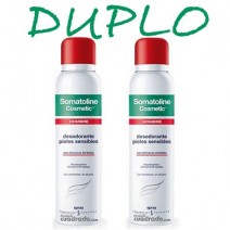 Somatoline DUPLO Deodorant Male Piel Sensible Spray 2 x 75ml