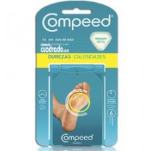 Compeed Median hardness and callosities, 6 dressings.