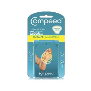 Compeed Median hardness and callosities, 6 dressings.