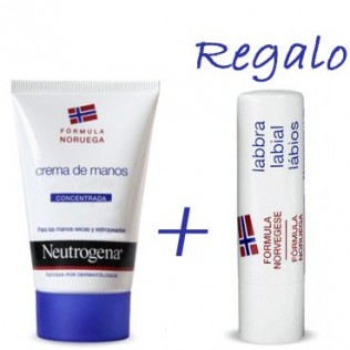 Neutrogena PACK Concentrated Hand Cream 50 g + Labial 4.8 g