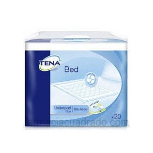 Tena BED Plus Bed soaker with wings 80x180, 20units