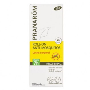 Pranarom AROMAPIC Leche Corporal Roll-on Anti-Mosquitos, 75ml