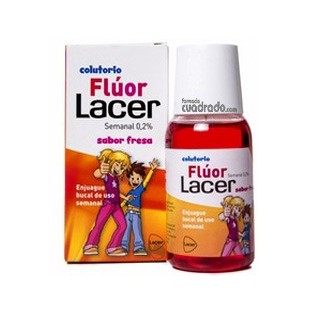 Bucal: LACER JUNIOR GEL DENTAL SABOR FRESA 75ML