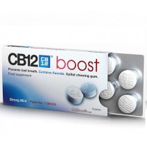 CB12 Boost Chicles without Azucar Mal Aliento, 10u