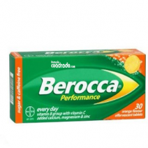 Berocca Performance Sabor Naranja, 30 comp efervescentes